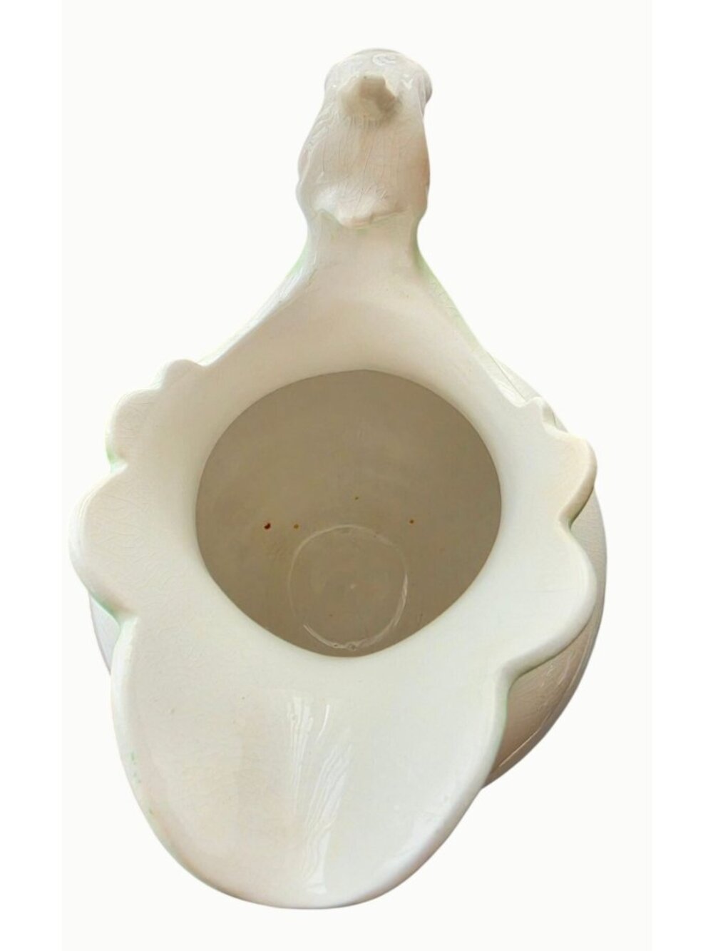 Antique K.T. & K. Semi Vitreous Porcelain 3 Pc Wash Set Pitcher Covered Bowl - Picture 7 of 16